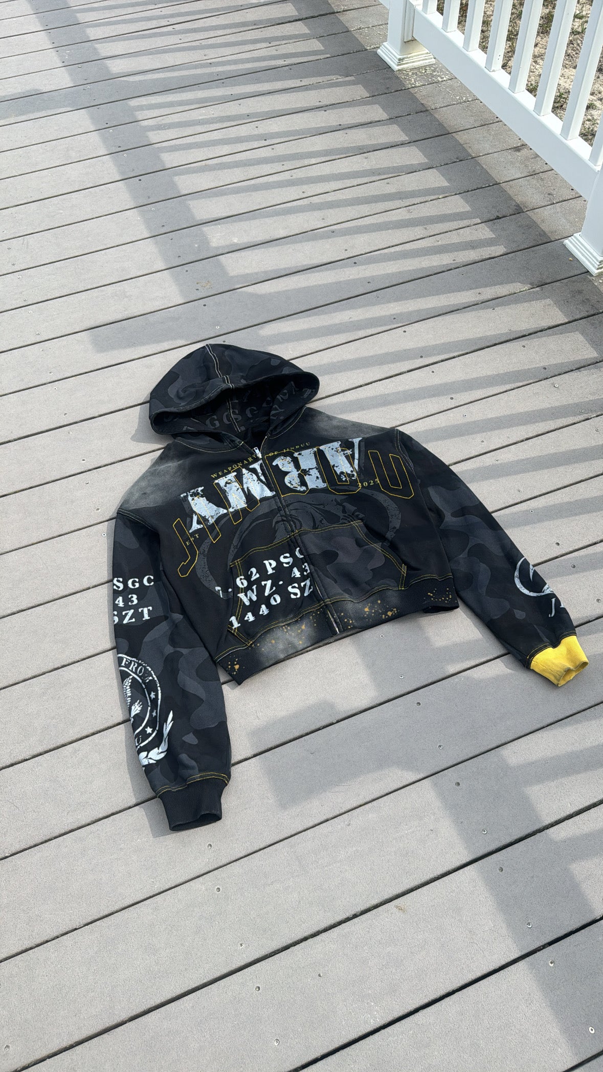 "Bumblebee" Zip Up