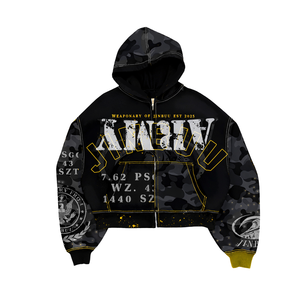 "LT. Bumblebee" Zip Up